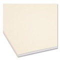 File Folders | Smead 14510 Straight Tabs 0.75 in. Expansion 1 Fastener Letter Size Top Tab Fastener Folders - Manila Exterior (50/Box) image number 4