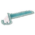 Mops | Rubbermaid Commercial HYGEN FGQ43800GR00 36 in. Microfiber HYGEN Dry Dusting Mop Heads with Fringe - Green image number 1