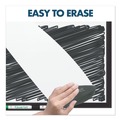 White Boards | Quartet 2548B 96 in. x 48 in. Classic Series Porcelain Magnetic Dry Erase Board - White Surface, Black Aluminum Frame image number 5