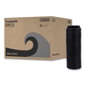 Cups and Lids | Boardwalk BWKHOTBL8 Plastic Hot Cup Lids for 8 oz. Hot Cups - Black (1000/Carton) image number 4