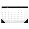 Notebooks & Pads | AT-A-GLANCE SK14X00 12 Month: Jan 2026 to Dec 2026 18 in. x 11 in. Contemporary Monthly Desk Pad - White Sheets, Black Binding/Corners image number 0