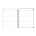 Notebooks & Pads | Blue Sky BLS128691 11 in. x 8.5 in. 12-Month (Jul 2025-Jun 2026) Roosevelt Pink Academic Weekly/Monthly Planner - Pink/Gray Cover image number 2