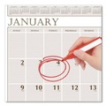Clearance Center | House of Doolittle 380 12-Month (Jan to Dec): 2026 20 in. x 26 in. Large Print Recycled Monthly Wall Calendar - Beige Sheets image number 2