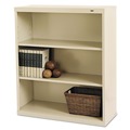 Office Filing Cabinets & Shelves | Tennsco B-42-CPY 34.5 in. x 13.5 in. x 40 in. Three-Shelf Metal Bookcase - Putty image number 0