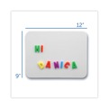 White Boards | Flipside 21004 12 in. x 9 in. Magnetic Dry Erase Board Set - White Surface (12/Pack) image number 3