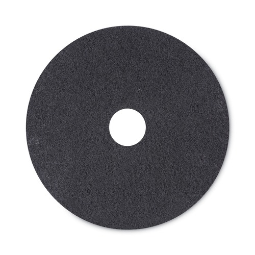 Just Launched | Boardwalk BWK4020HIP 20 in. Diameter High Performance Stripping Floor Pads - Black (5/Carton) image number 0