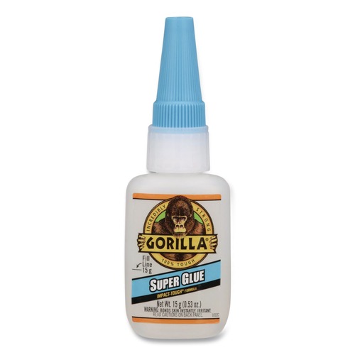 Adhesives & Glues | Gorilla Glue 7805001 0.53 oz. Bottle Super Glue - Dries Clear image number 0