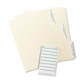 Labels | Avery 05203 0.69 x 3.44 Permanent File Folder Labels - White (252/Pack) image number 2