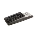 Mouse Pads & Wrist Support | 3M WR422LE 25.5 in. x 10.6 in. Antimicrobial Gel Mouse Pad/Keyboard Wrist Rest Platform - Black/Silver image number 1