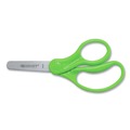 Arts & Crafts Supplies | Westcott 13130 5 in. Long 1.75 in. Cut Length Straight Handle Rounded Tip Kids Scissors - Randomly Assorted Handle Color image number 1