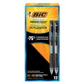 Pencils | BIC MV7PR11 BLK 0.7 mm HB No. 2 Break-Resistant Mechanical Pencils with Erasers - Black Lead/Assorted Barrel Colors (1-Dozen) image number 0