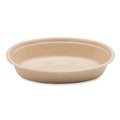 Bowls and Plates | World Centric BO-SC-UBBS-LFP 18 oz 8 x 5.3 x 1.6 Fiber Paper Burrito Bowls - Natural (400/Carton) image number 0