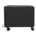 Office Filing Cabinets & Shelves | Storex 61264B01C 1 Legal/letter-Size File Drawer 14.75 in. x 18.25 in. x 12.75 in. Single-Drawer Mobile Filing Cabinet - Black image number 2