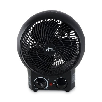 HEATERS | Alera ALEHEFF10B 1500 Watts 8.25 in. x 4.37 in. x 9.5 in. Heater Fan - Black