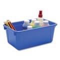 Boxes & Bins | Storex 62406U05C 1 Section 2 Gallon 8.2 in. x 12.5 in. x 11.5 in. Cubby Bin with Lid - Assorted Colors (5/Pack) image number 3