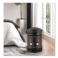 Heaters | Alera HEFF360B 750W 8 in. x 8 in. x 12 in. 360-Degree Circular Fan Forced Heater - Black image number 2