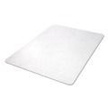 Just Launched | Deflecto CM21242COM Economat 45 in. x 53 in. All Day Use Chair Mat Roll For Hard Floors - Clear image number 3