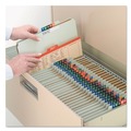 File Folders | Smead 19022 2 in. Expansion Recycled Pressboard Classification Folders - Gray-Green/Legal Size (10/Box) image number 4
