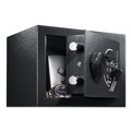 Office & Office Supplies | SentrySafe X014E 0.14 cu-ft. 9 in. x 6.6 in. x 6.6 in. Electronic Security Safe - Black image number 2