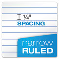 Notebooks & Pads | Oxford 25-400R Earthwise by Oxford 8 in. x 5 in. Sheets Narrow Rule Recycled One-Subject Notebook - Green Cover image number 2