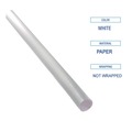 Cutlery | Boardwalk BWKPPRSTRWUW 7.75 in. x 0.25 in. Unwrapped Paper Straws - White (4800/Carton) image number 3