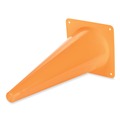 Floor Signs & Safety Signs | Champion Sports TC18 8 in. x 8 in. Base 18 in. Tall High-Visibility Plastic Cones - Florescent Orange image number 1