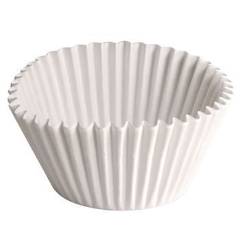 FACILITY MAINTENANCE SUPPLIES | Hoffmaster 610070 2.25 Diameter x 1.88 h Fluted Paper Bake Cups - White (500/Pack, 20 Packs/Carton)