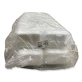 Food Trays, Containers, and Lids | GEN 2DWH 8.56 in. x 6.1 in. x 1.2 in. No. 2D Foam Meat Trays - White (500/Carton) image number 3