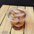 Cups and Lids | Boardwalk BWKPET910STRAWPK 9 oz. to 10 oz. Crystal-Clear Cold Cup Straw-Slot Lids - Clear (100/Pack) image number 8