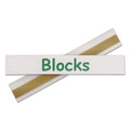 Labels | C-Line 87607 0.5 in. x 3 in. Self-Adhesive Top Load Label Holders - Clear (50/Pack) image number 4