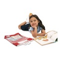 Office Chairs | Victor 10080 10.5 x 2 x 16 Seat Sack Read-N-Go Book Bag - Red image number 1