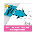 Page Flags | Post-it Flags 680-IH2 1 in. Initial Here Arrow Message Page Flags - Blue (100/Pack) image number 3