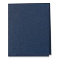 Just Launched | Oxford 57502EE Twin-Pocket Folder Embossed Leather Grain Paper - Blue (25/Box) image number 3