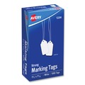 Dividers & Tabs | Avery 12204 1.75 in. x 1.09 in. Medium-Weight White Marking Tags (1000/Box) image number 0