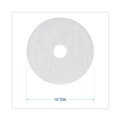 Just Launched | Boardwalk BWK4016WHI 16 in. Diameter Polishing Floor Pads - White (5/Carton) image number 5