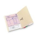 File Folders | Smead 24160 Straight Tabs Letter Size 0.75 in. Expansion 100% Recycled End Tab Folders - Manila (100/Box) image number 5