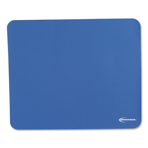 Mouse Pads & Wrist Support | Innovera IVR52447 9 in. x 0.12 in. Latex-Free Mouse Pad - Blue image number 0