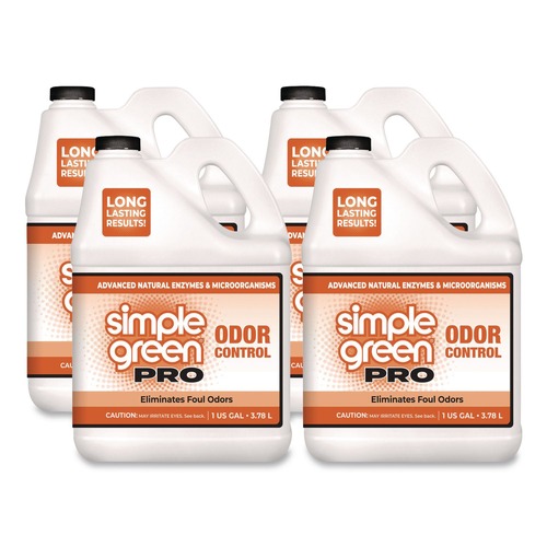 Odor Control | Simple Green 0710100404128 1 Gallon Pro Odor Control - Lemongrass Eucalyptus (4/Carton) image number 0