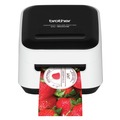 Tapes | Brother VC500W 7.5 mm/s Print Speed 4.4 in. x 4.6 in. x 3.8 in. Versatile Compact Color Label and Photo Printer with Wireless Networking image number 2