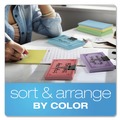Flash Cards | Oxford 7320 CAN 3 in. x 5 in. Unruled Index Cards - Canary (100/Pack) image number 4
