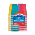 Cups and Lids | Hefty C2-1637 16 oz. Easy Grip Disposable Plastic Party Cups - Assorted Colors (400/Carton) image number 0