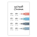 Pencils | uni-ball 70150 Chroma 0.7 mm Mechanical Pencils with Tube of Lead/Erasers - Black Lead/Assorted Barrel Colors (4-Piece/Set) image number 5