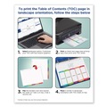 Dividers & Tabs | Avery 11842 1 - 10 Tab 11 in. x 8.5 in. Customizable TOC Ready Index Divider Set - Multicolor (1 Set) image number 8
