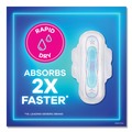 Skin Care & Hygiene | Always 97020PK Size 2 Long Super Absorbent Ultra Thin Pads with Wings (32/Pack) image number 5