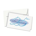 Just Launched | Avery 03378 5.5 in. x 8.5 in. 65 lbs. Inkjet Half-Fold Greeting Cards with Envelopes - Textured Uncoated White (1 Card/Sheet, 30 Sheets/Box) image number 3