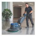 Just Launched | Boardwalk BWK4016GRE 16 in. Diameter Heavy-Duty Scrubbing Floor Pads - Green (5/Carton) image number 3