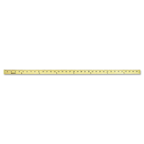 Office & Office Supplies | Westcott 10425 36 in. Long Wood Yardstick with Metal Ends - Clear Lacquer Finish image number 0