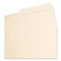 File Folders | Smead 19587 0.75 in. Expansion 2/5-Cut Top Tab 11-pt Manila Fastener Folders, 2 Fasteners - Legal Size/Manila (50/Box) image number 2