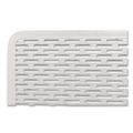 Desk Accessories & Office Organizers | Artistic ART20001WH Urban Collection Perforated Steel Punched Metal Business Card Holder Holds 50 2 in. x 3.5 in. Cards - White image number 2