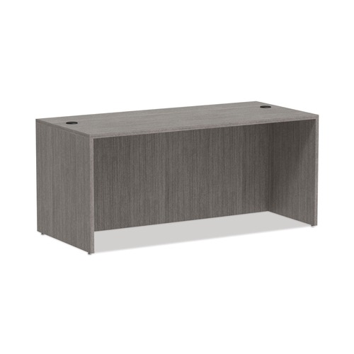 Office Desks & Workstations | Alera ALEVA216630GY 65 in. x 29.5 in. x 29.63 in. Valencia Series Straight Front Desk Shell - Gray image number 0